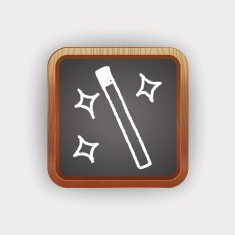 Magic Wand doodle drawing N2