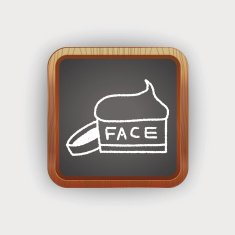 face cream doodle drawing N2