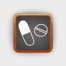 pills doodle drawing N6