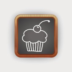 cake doodle drawing N4