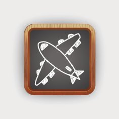 doodle airplane N7