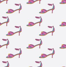 Shoes repeat pattern