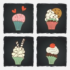 Doodle cupcakes N2