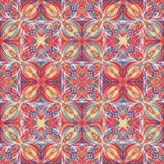 pretty curly abstract hand drawn seamless pattern N3