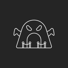 Haunted House line icon N4