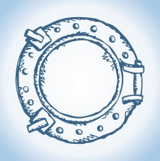 Porthole Vector drawing