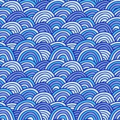 Seamless wave pattern N13