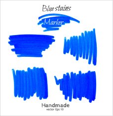 Paint stains marker