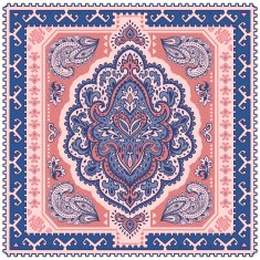Beautiful Indian floral mandala ornament N31