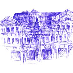 urban sketch N11