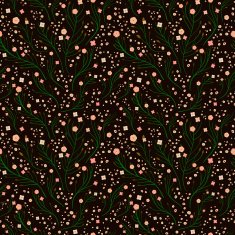 adorable pink floral seamless pattern N3