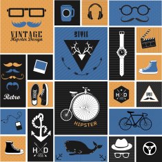 Hipster style elements N2