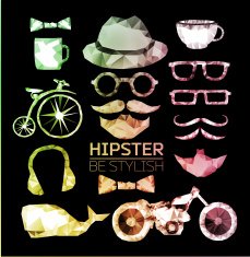 Hipster style elements N5