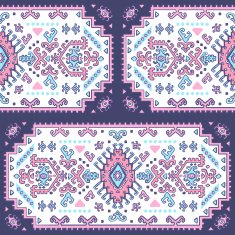 Tribal Mexican vintage ethnic seamless pattern N39
