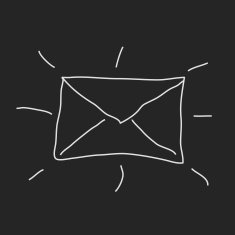 Simple doodle of an envelope N4