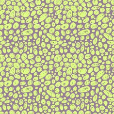 Seamless pattern Stylish texture with rings Vector repeating background