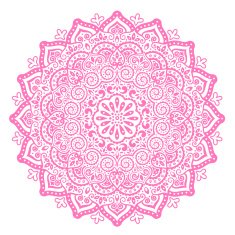Beautiful Indian floral mandala ornament N32
