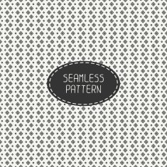 Geometric line seamless pattern with rhombus square Background Hand drawn