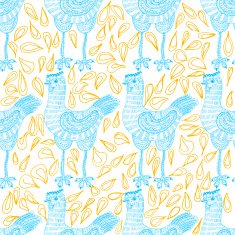 Chicken hen vintage hand drawn vector illustration N2