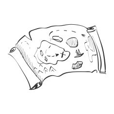 doodle treasure map