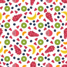 Fruit seamless background N4