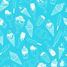 Vector ice cream background N4