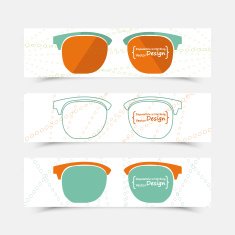 Sunglasses background for prints advertiments on summer topic