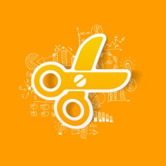 Drawing business formulas scissors N7 free image download