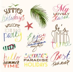 Summer labels