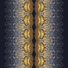 Hand drawn doodle seamless pattern N6