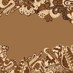 Border doodle card