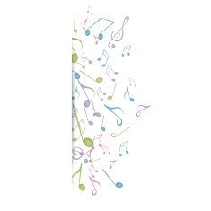 Vector Background with Music Notes N22