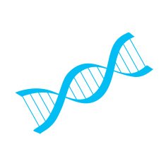 Hand-drawn DNA spiral icon N2