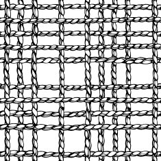 Perpendicular weaving ropes background