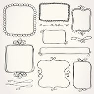 Rectangle Doodle Frames