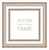 Hand drawn frame N5