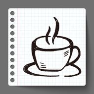 Coffee Cup Doodle N8