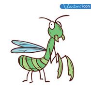 beetle cartoon bug insect icon vector illustration N3
