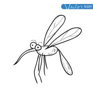 beetle cartoon bug insect icon vector illustration N5