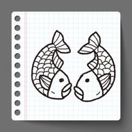 Chinese lucky fish