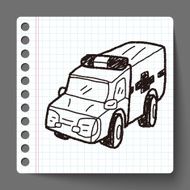 Ambulance doodle N2