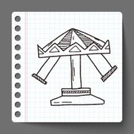 amusement park doodle N6