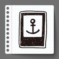 Anchor doodle N8