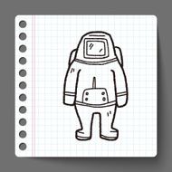 astronaut doodle N6