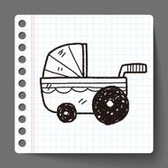 baby cart doodle N2