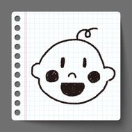 baby doodle drawing N5