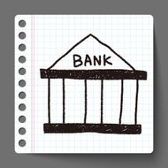 bank doodle drawing N4