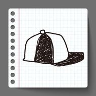 baseball cap doodle N2