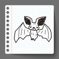 bat doodle N9