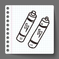 Battery doodle N9